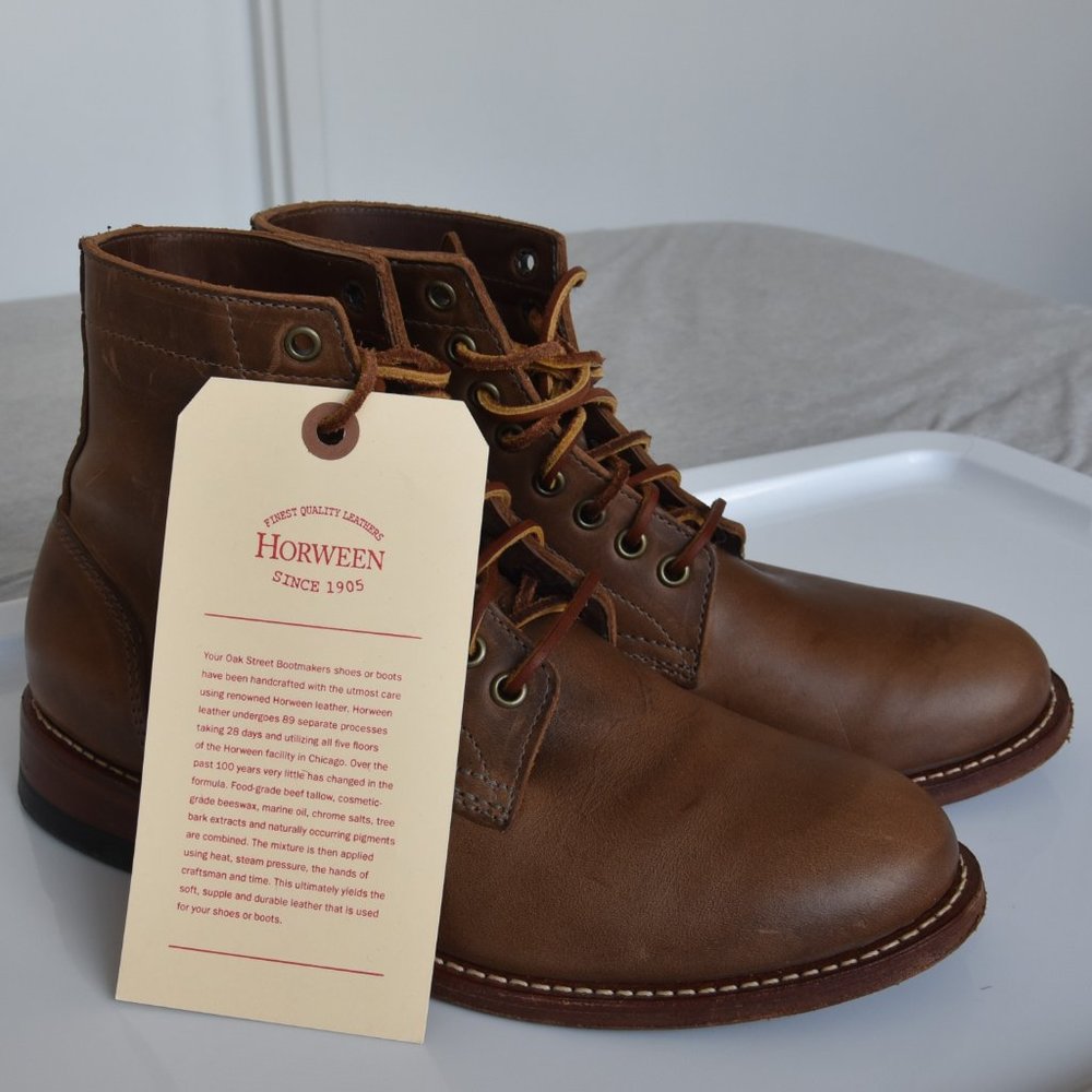 Oak Street Trench Boot in Natural